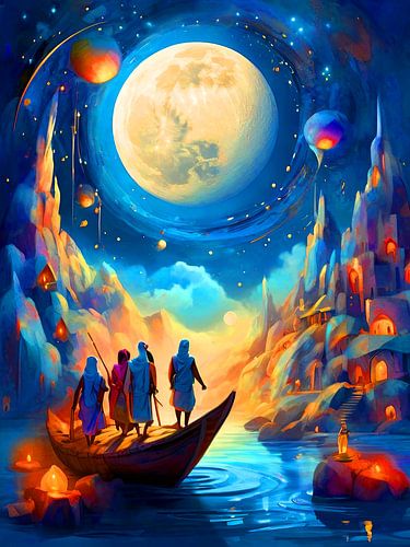 Moonlight In The Sky