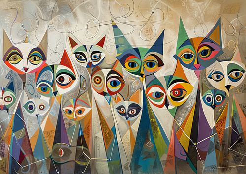 Malerei Katze | Katzen