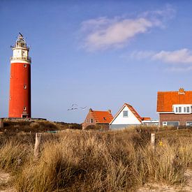Eierland, der Leuchtturm von Texel. von Alida Stuut