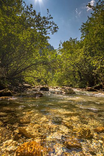 Petit lac courant
