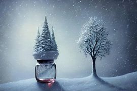 Frozen world by Nicolette Vermeulen