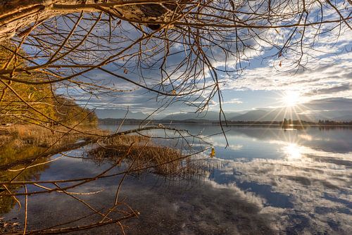 Herfstzon aan de Staffelsee