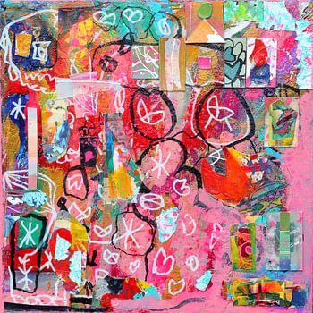 Collage "Geboren om lief te hebben"