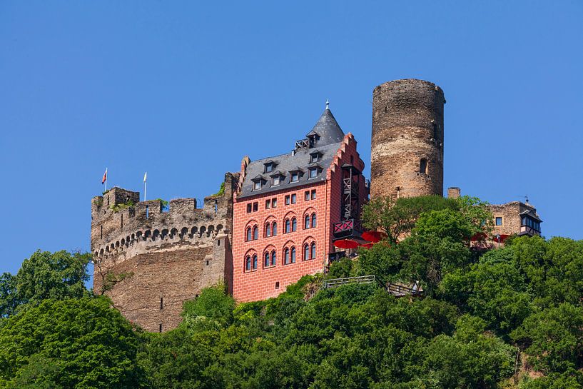 Die Schönburg bei Oberwesel, Oberwesel, Unesco Weltkulturerbe Oberes Mittelrheintal, Rheinland-Pfalz von Torsten Krüger