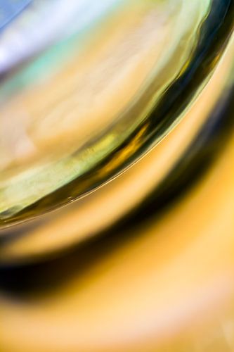 Undercurrent - abstract photo with flowing lines and warm colours