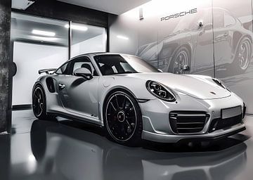 Porsche 911 Garage van picture Incomer