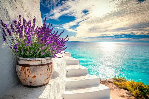 Lavendel am Meer – Mediterrane Idylle