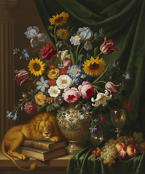 Der Löwe schläft heute Nacht von Mister Artsy