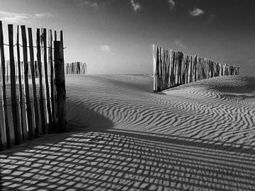 Sand und Strand im Winter von Hans Heemsbergen