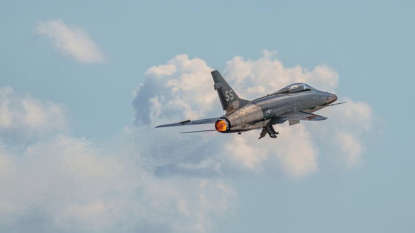 North American TF-100F Super Sabre. by Jaap van den Berg