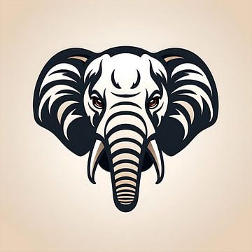 Vector image Elephant by PixelPrestige