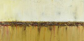 # 49 Acryl auf Leinwand, 50 x100 cm by Erich Keller