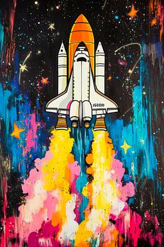 Space adventure by Poster Art Shop
