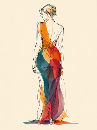 Enveloppés de couleurs