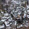 Monschau, une vue panoramique sur Peter Haastrecht, van