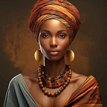 Femme africaine sur Cafe Noir