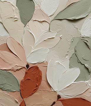 Flowering in earth tones by Color Square