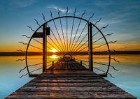 Zonsondergang aan de Ammersee