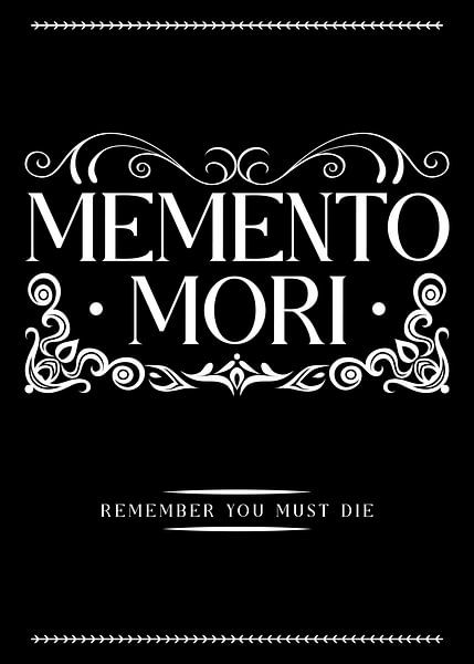 Memento Mori - Le caractère éphémère de la vie par Pixelbull Design
