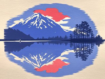 Mountain in Silence by Thea