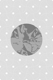 Ikigai. Moderne abstrakte minimalistische Zen-Kunst. Japandi-Stil VI von Dina Dankers