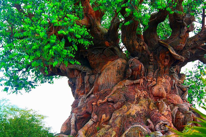 Arbre de vie avec des motifs d'animaux par Thomas Zacharias