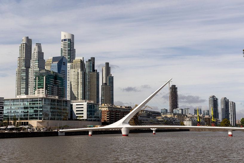 Puente de la Mujer von Jolanda van Eek en Ron de Jong