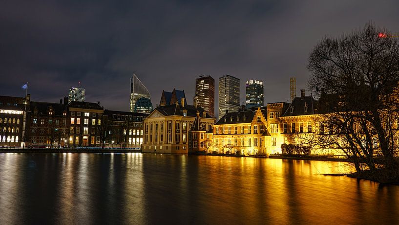 Oh, oh Den Haag, schöne Stadt am Abend. von Jaap van den Berg