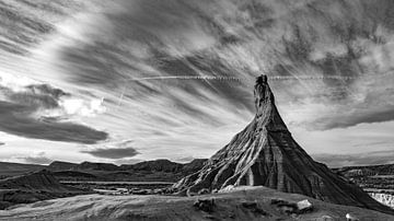 Mountain in Spanish desert by VIDEOMUNDUM