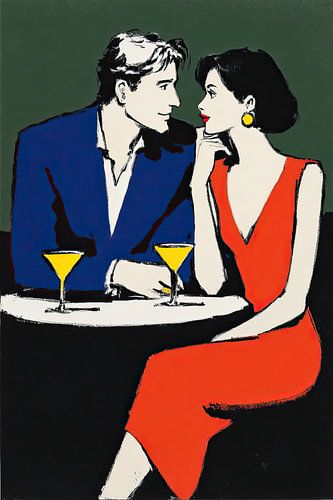 Vrouw in Rood | Romantic Dinner with Cocktails