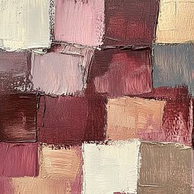Patchwork of Autumn Hues by ARTEO Paintings