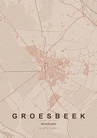 Groesbeek Map by Stef van Campen