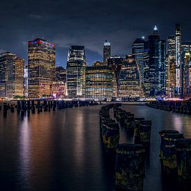 Manhattan Skyline sur Robbert Ladan