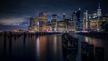 Manhattan Skyline by Robbert Ladan