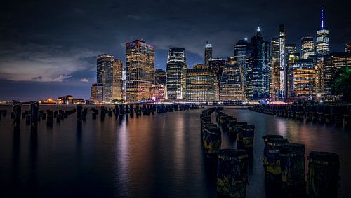 Manhattan Skyline von Robbert Ladan