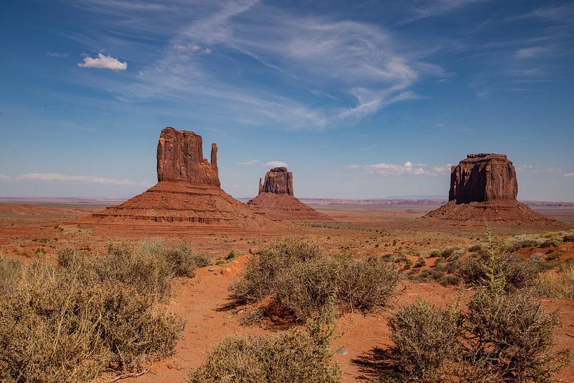 Monument Valley Navajo-Stammespark von Gert Hilbink