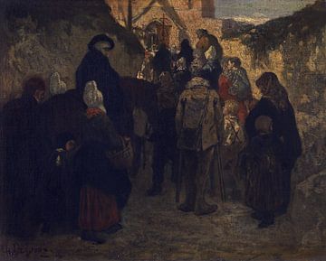 Pilgerfahrt in Diegem, Charles De Groux, 1857