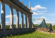 Glienicker Brücke mit historischen Säulen von Frank Herrmann Miniaturansicht