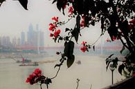 Yangtze Fluss Poesie 1 - Chongqing, China von Loretta's Art Miniaturansicht