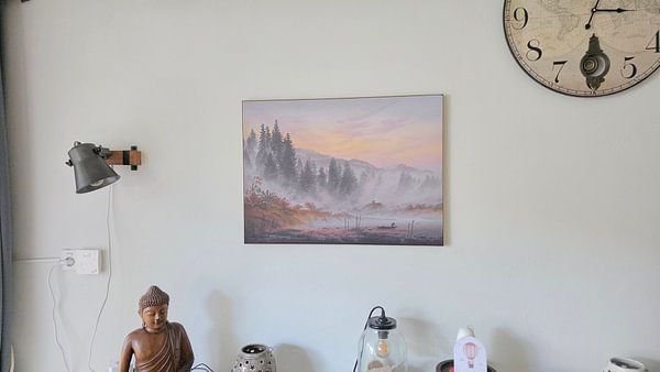 Customer photo: Caspar David Friedrich - Daytime Cycle, The Morning, on ArtFrame