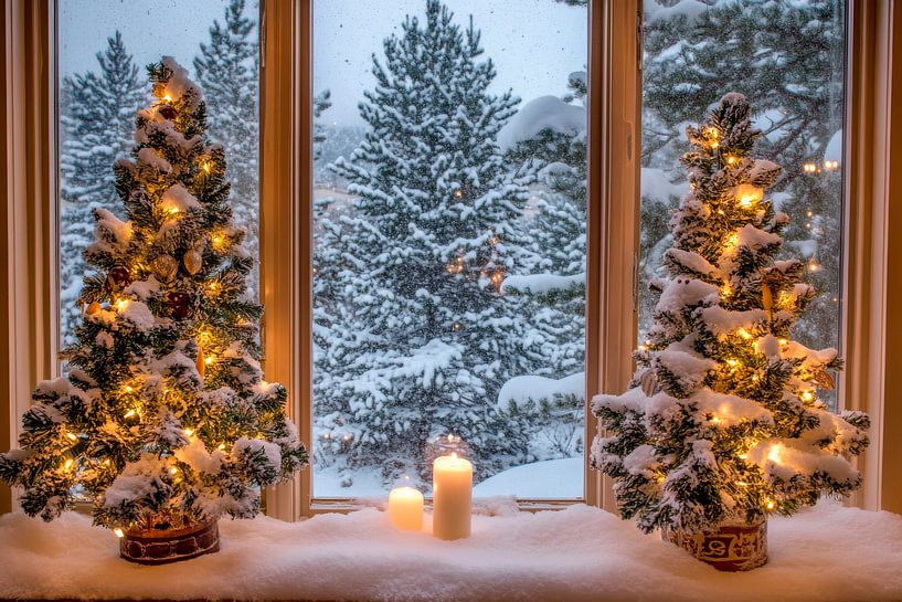 Winterliche Gemütlichkeit von Poster Art Shop