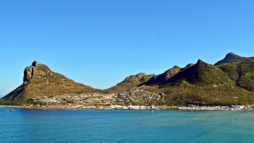 Hout Bay prise depuis Chapman&#039;s Peak Drive par Werner Lehmann