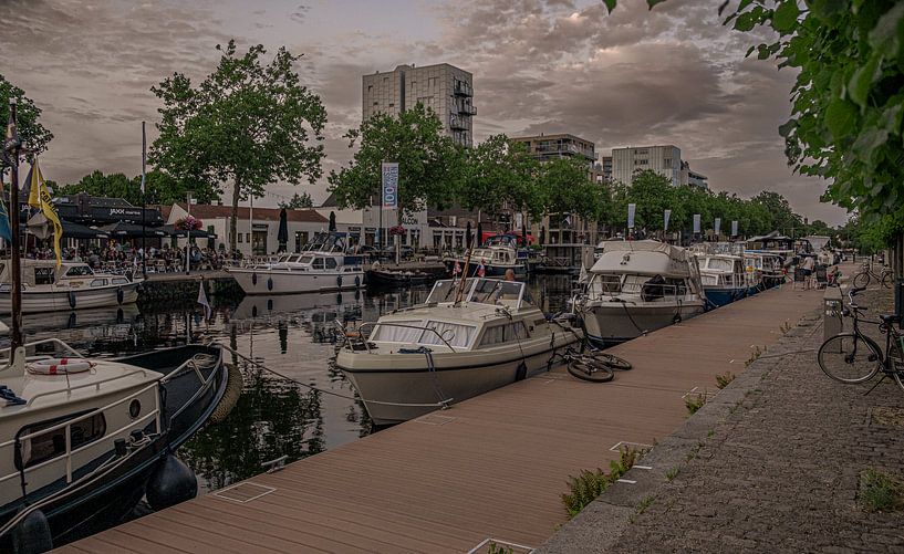 Lots of boats in Piushaven by Freddie de Roeck