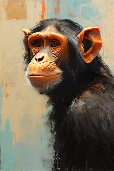 Monkey by Wonderful Art