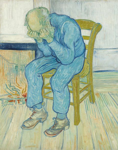 Sorrowing old man (&#039;At Eternity&#039;s Gate&#039;), Vincent van Gogh by Masterful Masters
