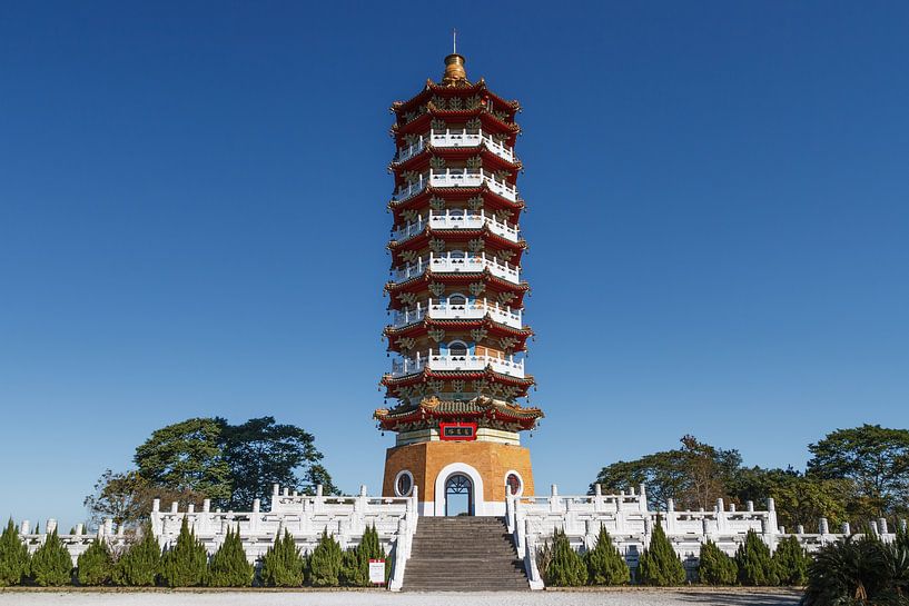  Sun Moon Lake Ci-en Pagoda by Erwin's Travel Photography