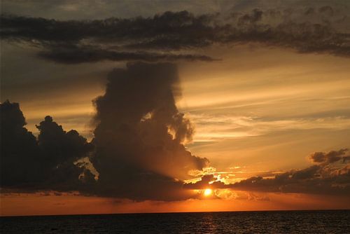 zonsondergang