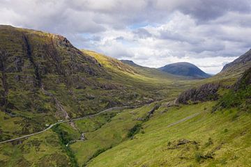 Le Glencoe contre l'Écosse L'île de Skye sur Peter Haastrecht, van