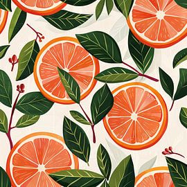 Grapefruit von Poster Art Shop