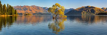 Lake Wanaka bei Sonnenaufgang, Neuseeland